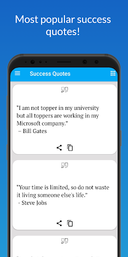 Success quotes : Offline - عکس برنامه موبایلی اندروید