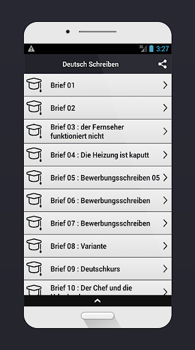 Deutsch Schreiben - Image screenshot of android app
