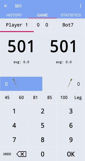 Darts Calculator - عکس برنامه موبایلی اندروید