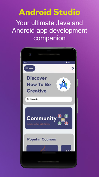 Learn Android Studio & Java - عکس برنامه موبایلی اندروید