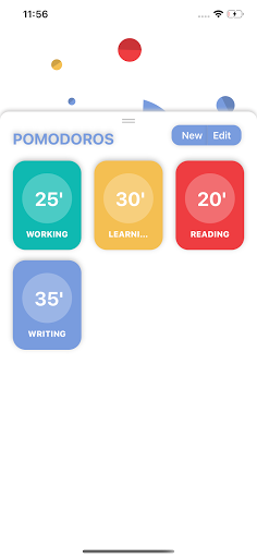 Pomodoro - عکس برنامه موبایلی اندروید
