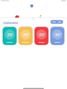 Pomodoro - عکس برنامه موبایلی اندروید