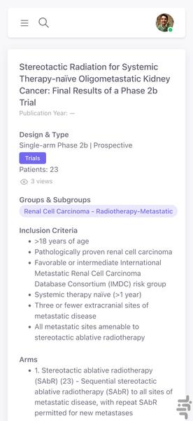 OncoMarks - Image screenshot of android app