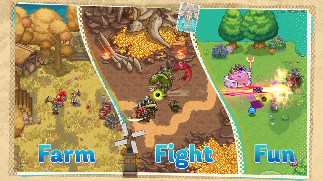 Fortias Saga: Action Adventure - Gameplay image of android game