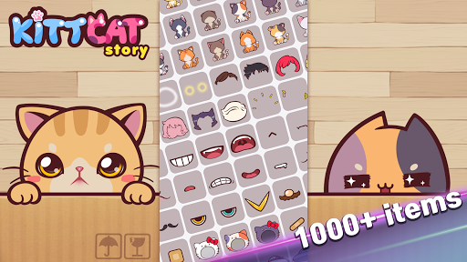 KittCat Story : Cat Maker - عکس بازی موبایلی اندروید