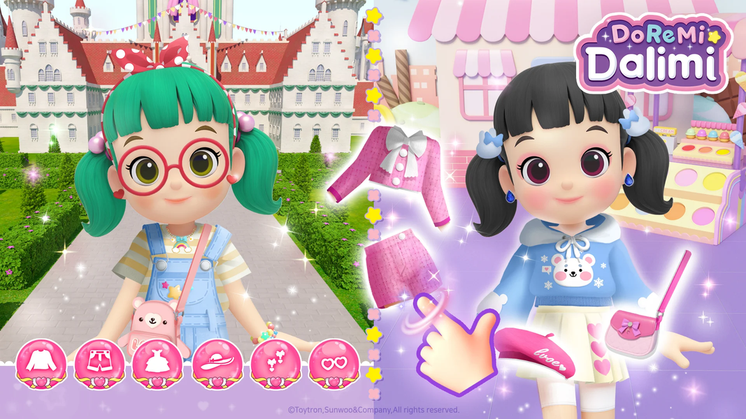 Dalimi's Dress Up Game - عکس بازی موبایلی اندروید