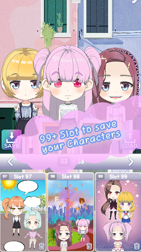 Chibi Girl Star : Dress up - عکس برنامه موبایلی اندروید