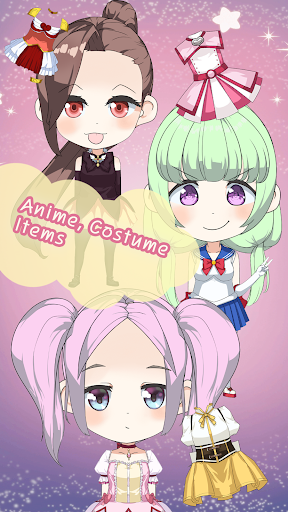 Chibi Girl Star : Dress up - عکس برنامه موبایلی اندروید