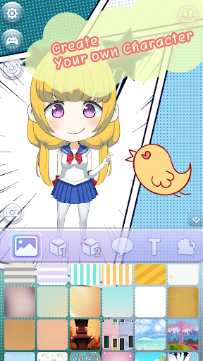 Chibi Girl Star : Dress up - عکس برنامه موبایلی اندروید