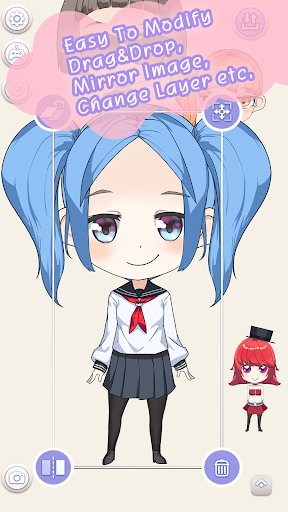 Chibi Girl Star : Dress up - عکس برنامه موبایلی اندروید