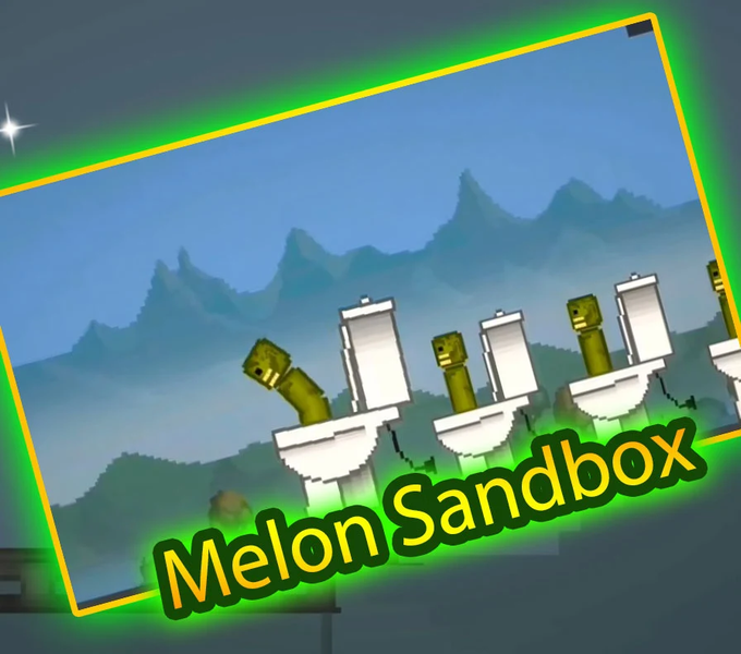 Skibidi toilet Melon Sandbox - Image screenshot of android app
