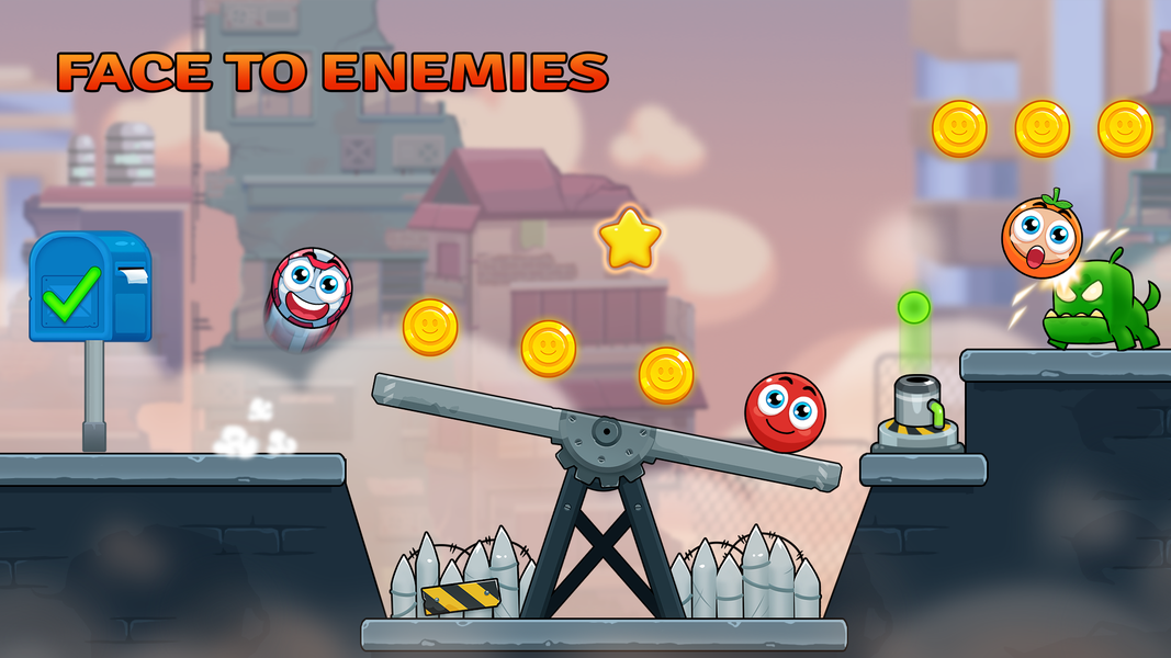 Ball Hero: Zombie city - عکس بازی موبایلی اندروید