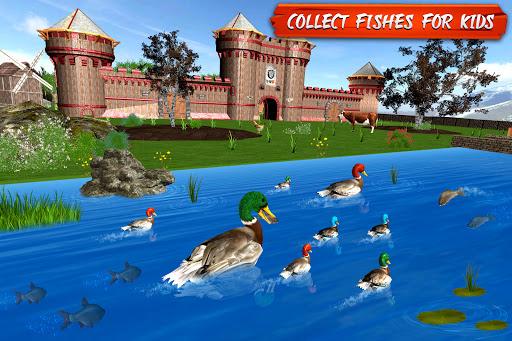 Virtual Duck Family Game 3D - Image screenshot of android app