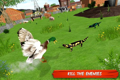 Virtual Duck Family Game 3D - Image screenshot of android app
