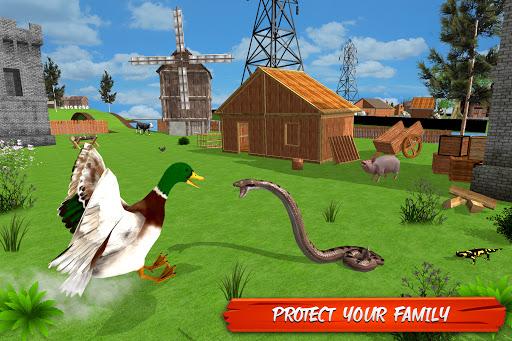 Virtual Duck Family Game 3D - Image screenshot of android app