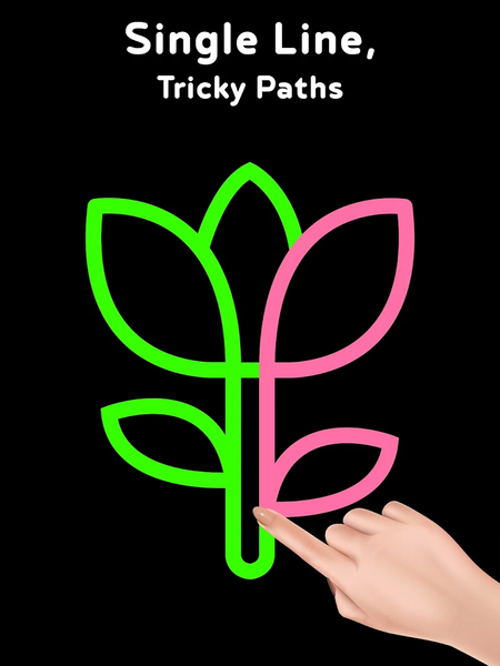 Single Line Drawing Challenge - عکس بازی موبایلی اندروید