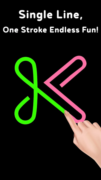 Single Line Drawing Challenge - Gameplay image of android game