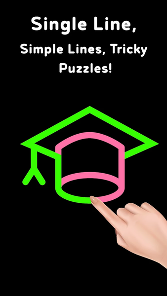 Single Line Drawing Challenge - عکس بازی موبایلی اندروید