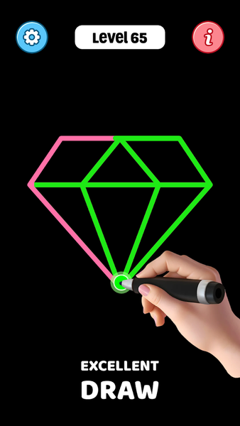 One Line & Draw Puzzle Game - عکس بازی موبایلی اندروید