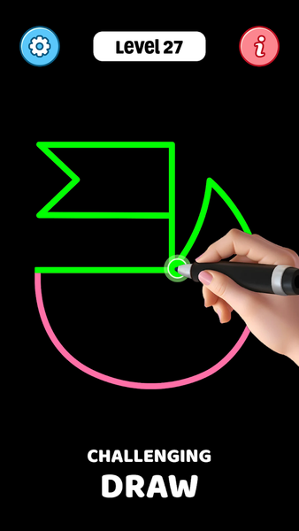 One Line & Draw Puzzle Game - عکس بازی موبایلی اندروید