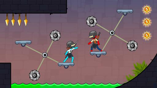 Stickman Red boy and Blue girl – آدمک آبی و آدمک قرمز - عکس بازی موبایلی اندروید