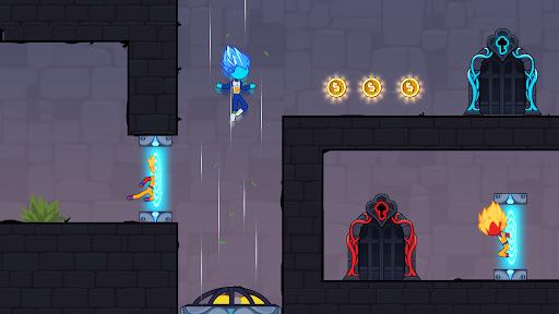 Stickman Red boy and Blue girl – آدمک آبی و آدمک قرمز - عکس بازی موبایلی اندروید