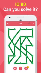 1LINE –One Line with One Touch - Gameplay image of android game