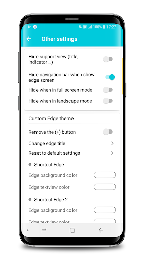 Edge Screen S۱۰ (One UI) - عکس برنامه موبایلی اندروید