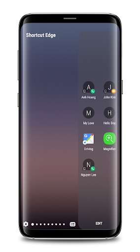 Edge Screen S۱۰ (One UI) - عکس برنامه موبایلی اندروید