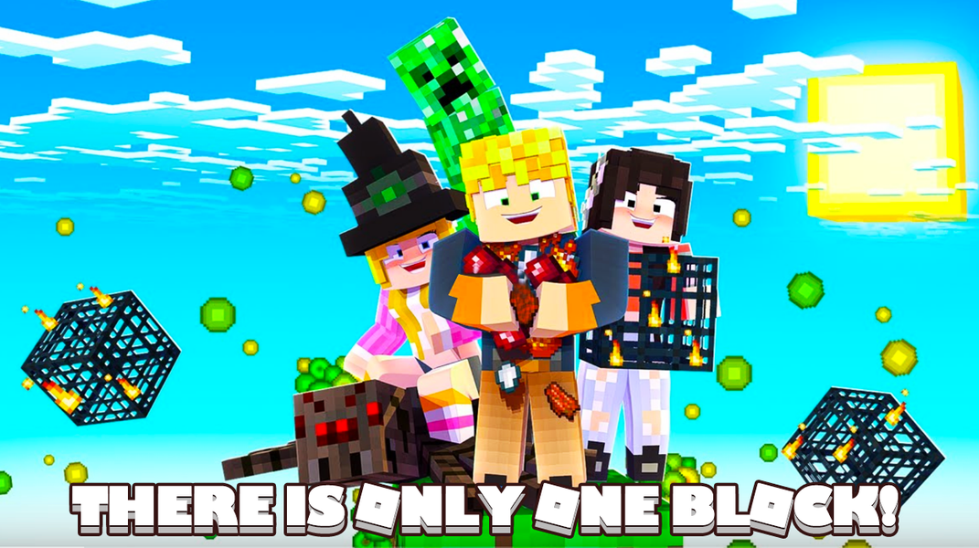 One Block Skyblock Mod - عکس بازی موبایلی اندروید