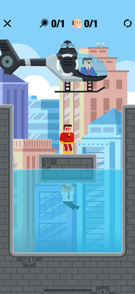 The Superhero League 2 - Gameplay image of android game