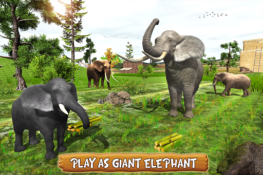 Ultimate Wild Elephant Games - Gameplay image of android game
