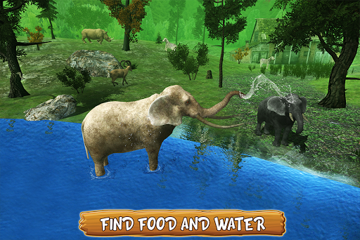 Ultimate Wild Elephant Games - Gameplay image of android game