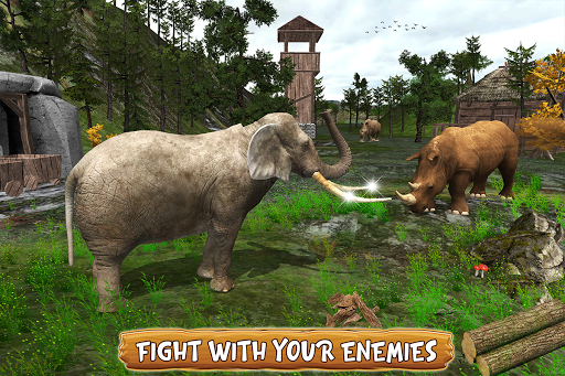 Ultimate Wild Elephant Games - Gameplay image of android game