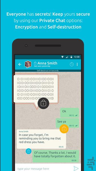 ONECHAT messenger - Image screenshot of android app