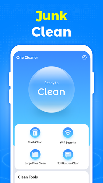 One Cleaner - Clean - عکس برنامه موبایلی اندروید