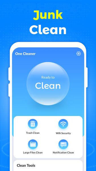 One Cleaner - Clean - Image screenshot of android app