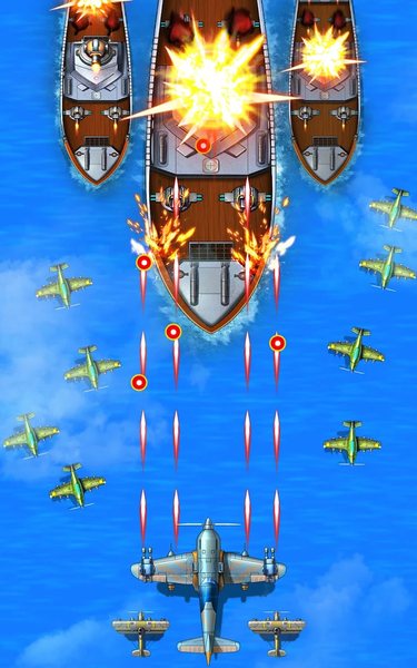 1941 AirAttack: Airplane Games - Gameplay image of android game