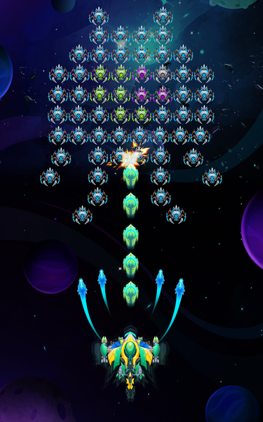 Alien Shooter: Galaxy Invaders - عکس بازی موبایلی اندروید