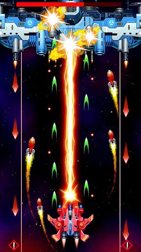 Galaxy Attack: Chicken Shooter - Gameplay image of android game