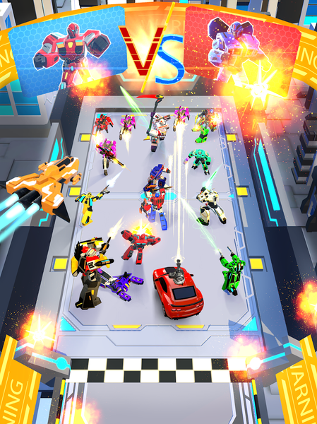 Hero Robot ۳D: Robot Transform - عکس بازی موبایلی اندروید