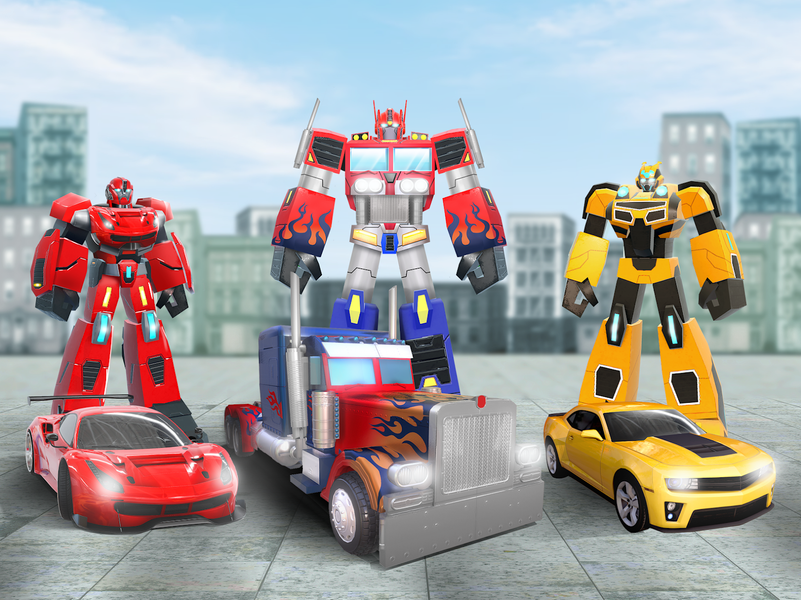 Hero Robot ۳D: Robot Transform - عکس بازی موبایلی اندروید
