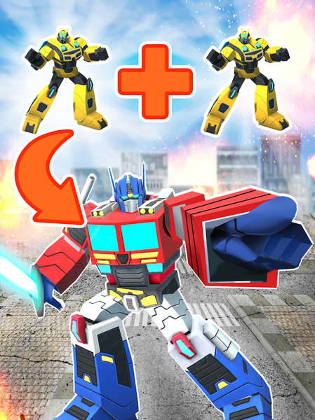 Hero Robot ۳D: Robot Transform - عکس بازی موبایلی اندروید
