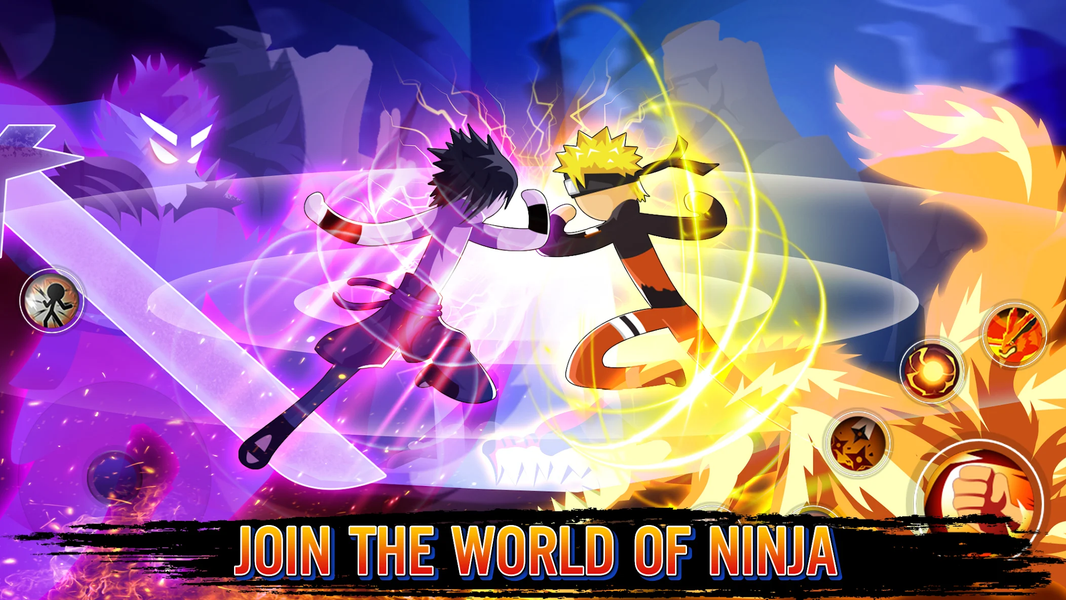 Ninja Stickman Fight: Ultimate - Gameplay image of android game