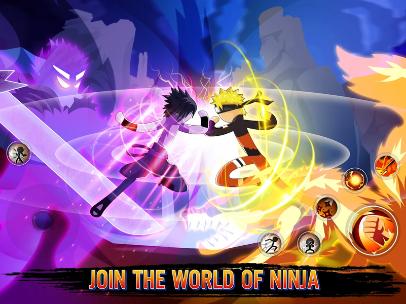 Ninja Stick Fight: Ultimate - Gameplay image of android game
