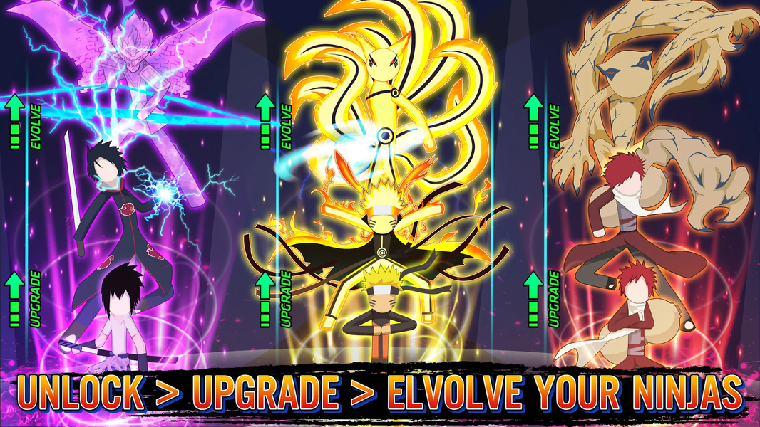 Ninja Stick Fight: Ultimate - Gameplay image of android game