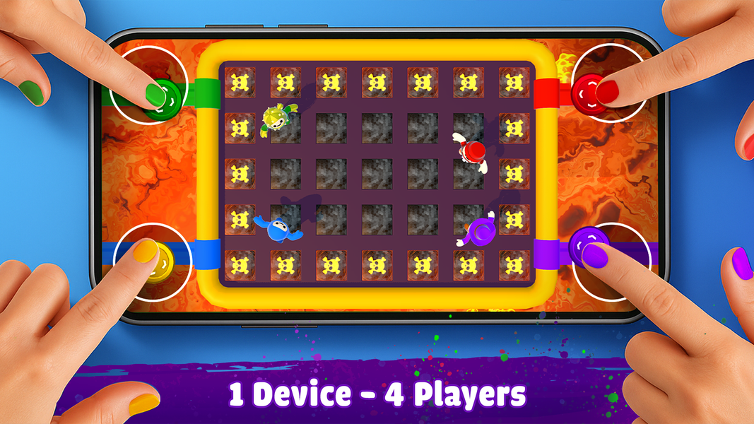 Party Game Hub 3D: 1234 Player - Gameplay image of android game