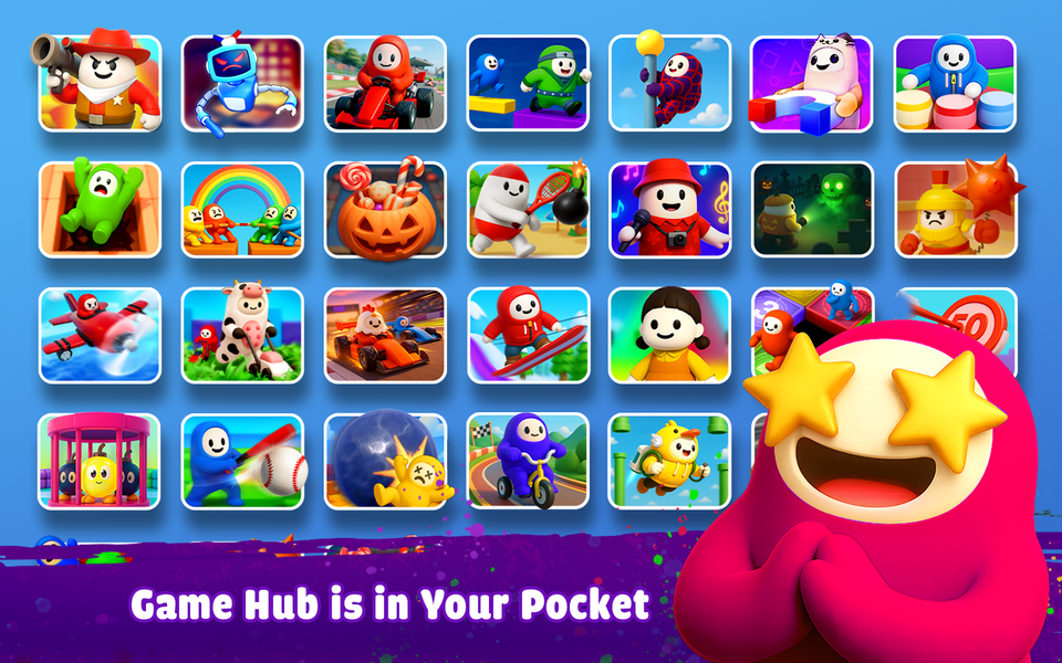 Party Game Hub 3D: 1234 Player - Gameplay image of android game