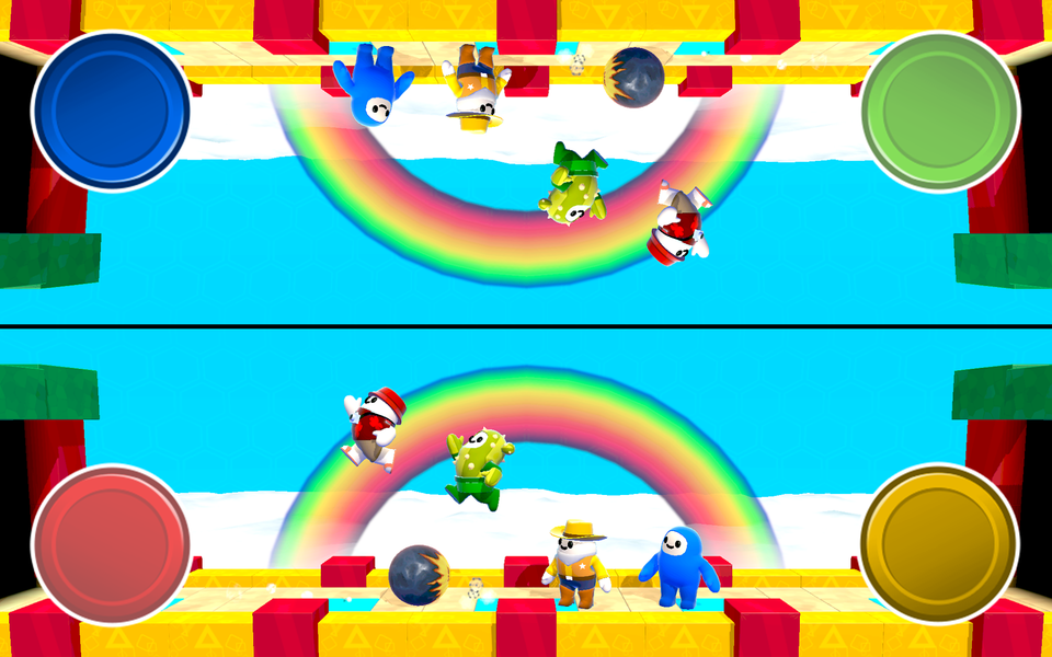 Party Game Hub 3D: 1234 Player - Gameplay image of android game