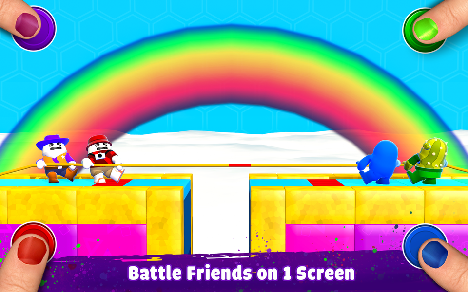Party Game Hub 3D: 1234 Player - Gameplay image of android game